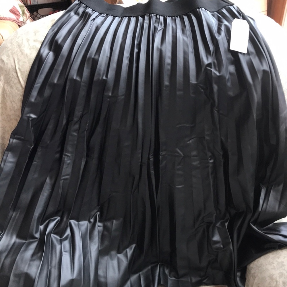 Faux leather pleather Skirt